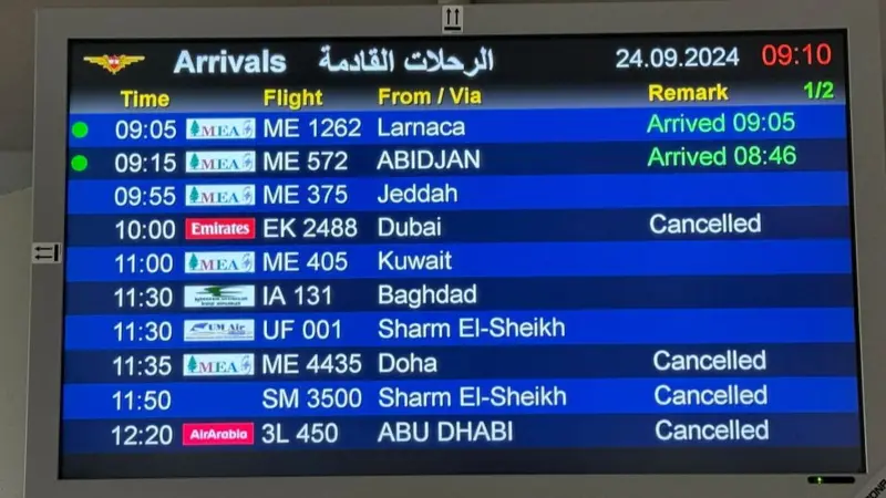 Travelers are advised to avoid flights to Beirut amid rising tensions in the Middle East. Explore safer routes to Syria through Jordan instead.