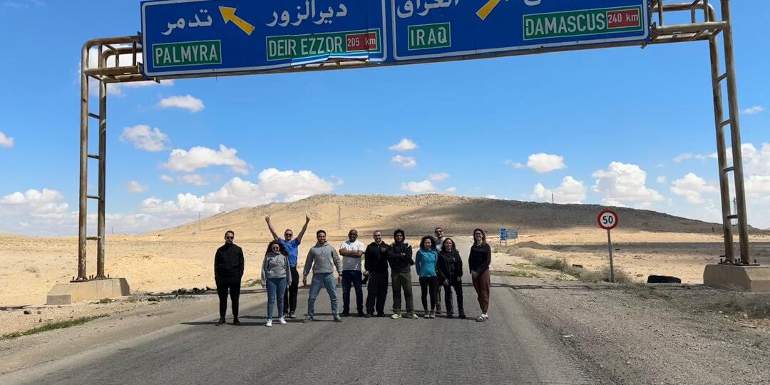 palmyra sight syrian guides group tour