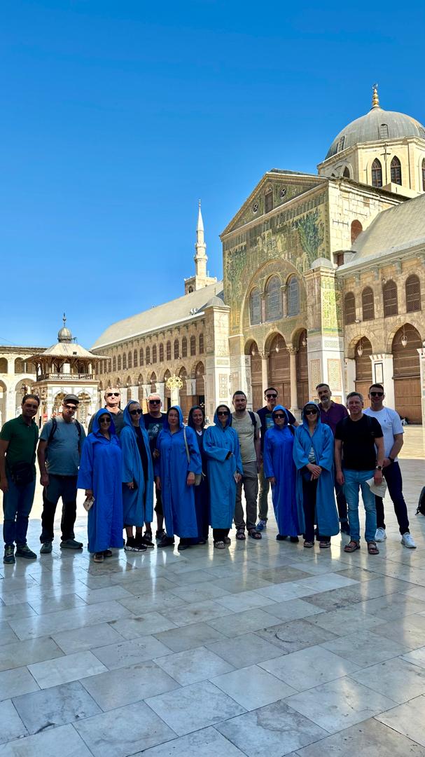 damascus group tour umayyad mosque