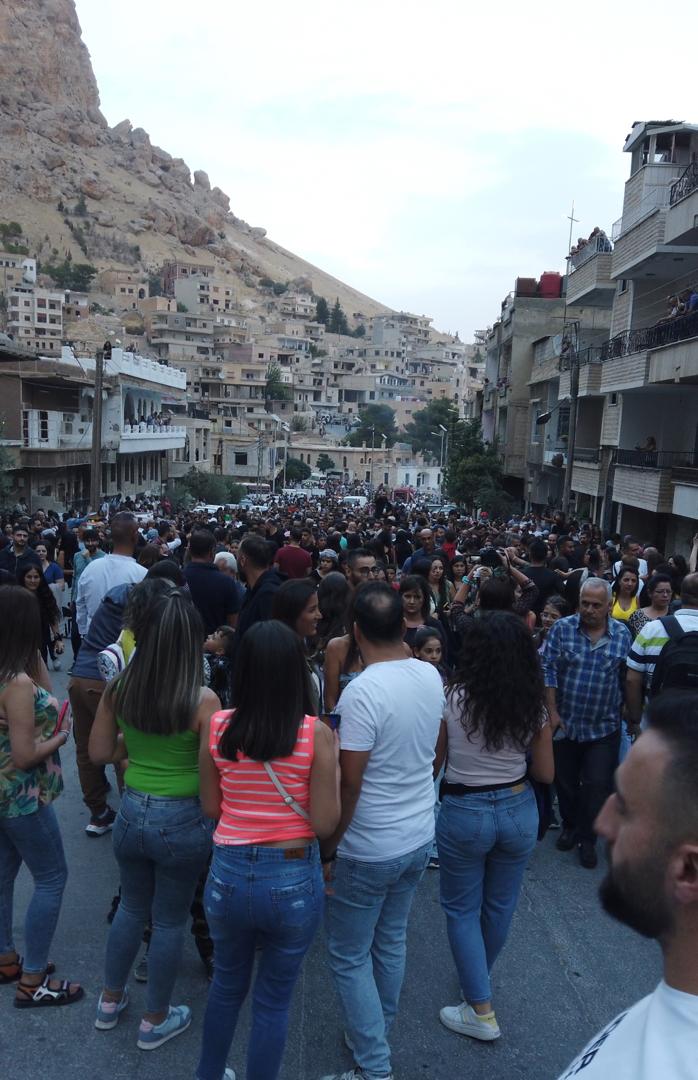 Cross Feast celebration in Maaloula