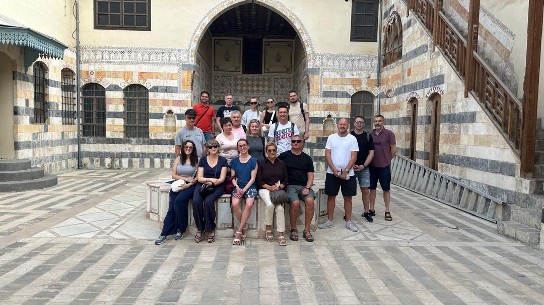 syria damascus group tour beit farhi syria damascus group tour beit farhi