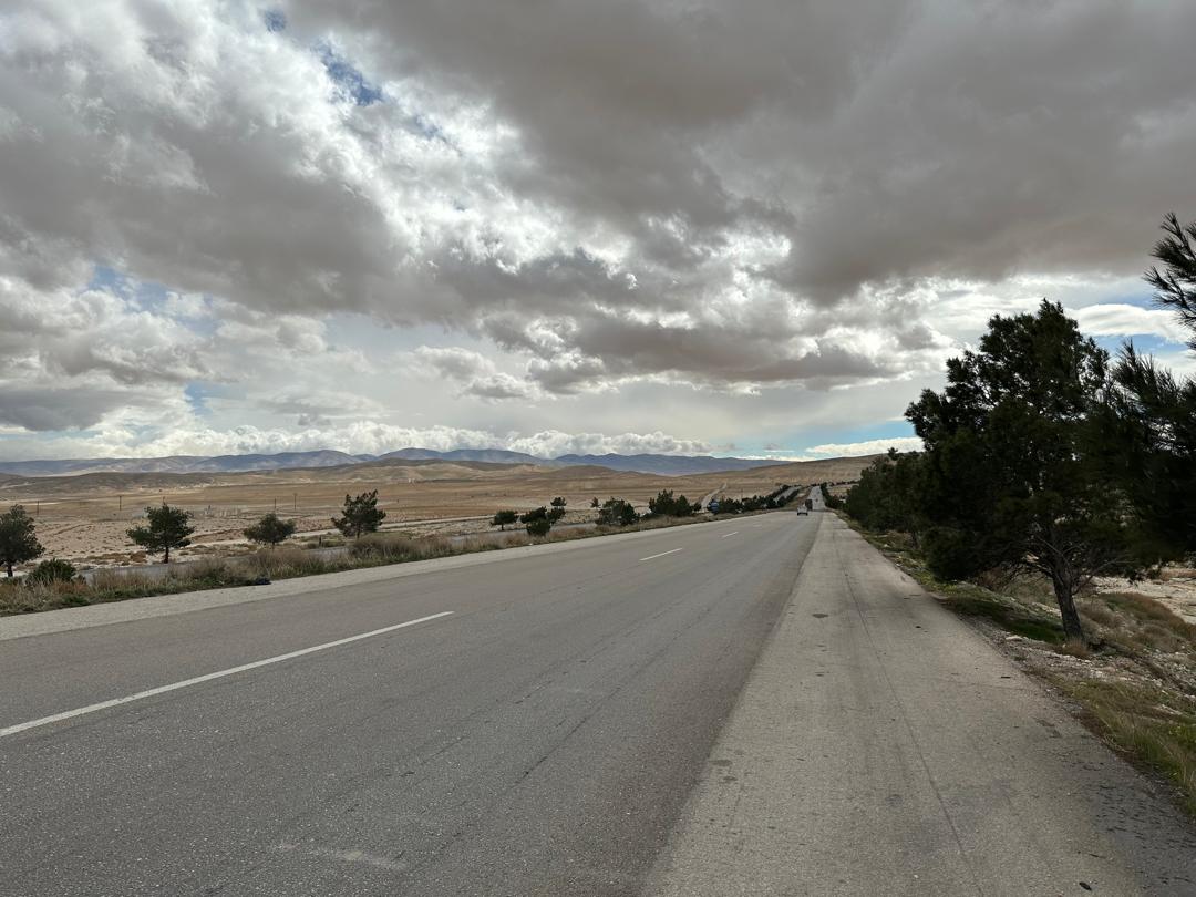 Main M5 road in Syria