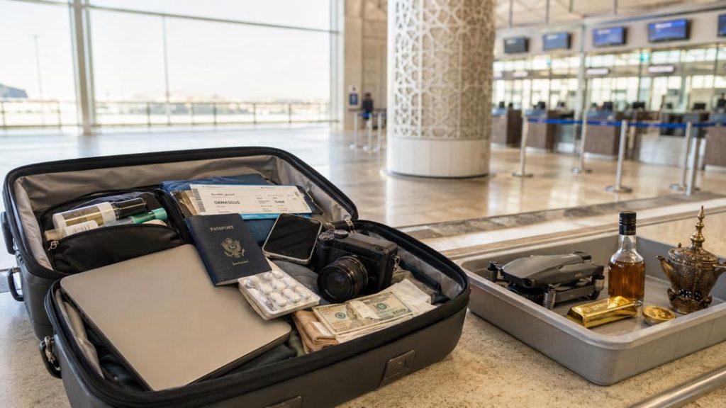 Essential Syria packing rules for tourists: know allowed, restricted and forbidden items, including cash, medicine, electronics, drones, food and souvenirs now.