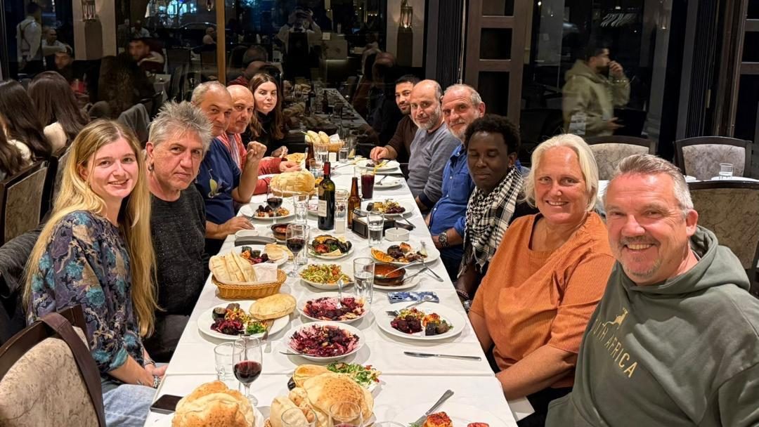 Syrian hospitality is expressed throughout the meal—from ordering generously to making sure the guest never feels responsible for the bill