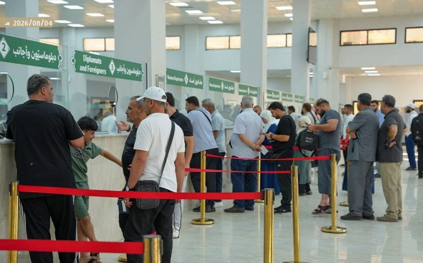 More than seven million passenger movements were recorded at Syria’s land borders in early 2026, led by crossings with Lebanon and Jordan.