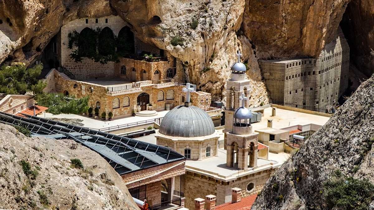 Maaloula ancient monasteries and mountain paths become central parts of the festival landscape.