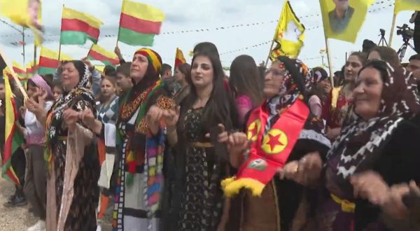 Nowruz_Qamishli ladies dancing Nowruz_Qamishli ladies dancing