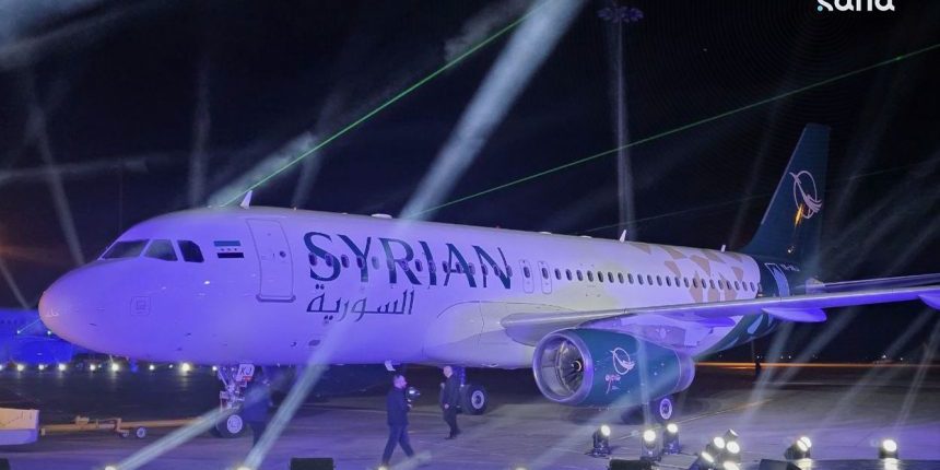 SYRIAN-Airlines-unveils-new-visual-identity-at-Damascus-International-Airport Syrian Airlines aircraft at Damascus International Airport