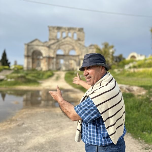 abdulhai kaddour tour guide next to st simeon the stylite abdulhai-kaddour-tour-guide-next-to-st-simeon-the-stylite