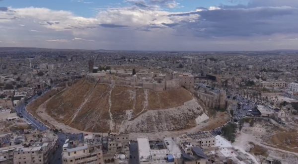 aleppo-citadel-from-above aleppo-citadel-from-above