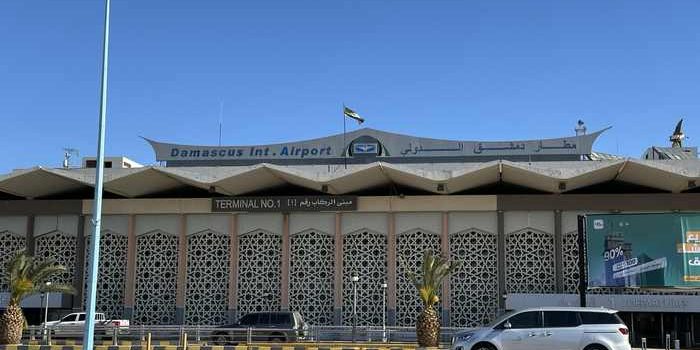 Damascus International Airport Terminal 1 in Syria