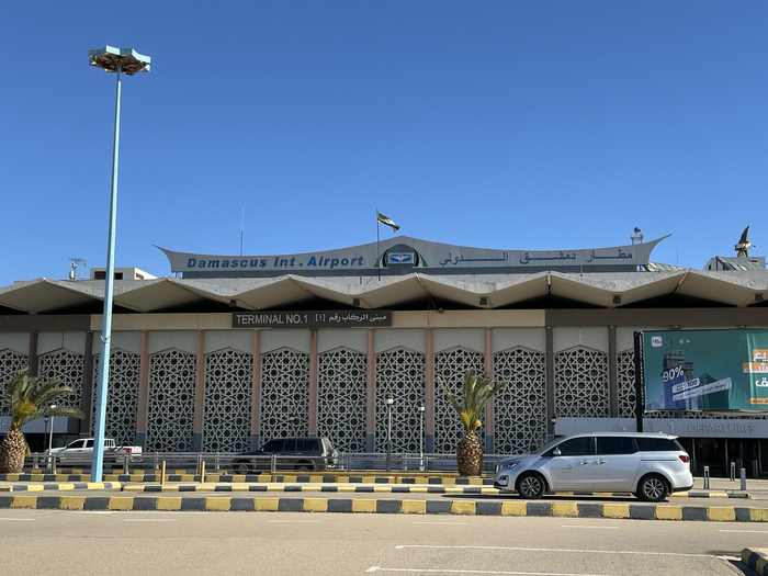 Damascus International Airport Terminal 1 in Syria